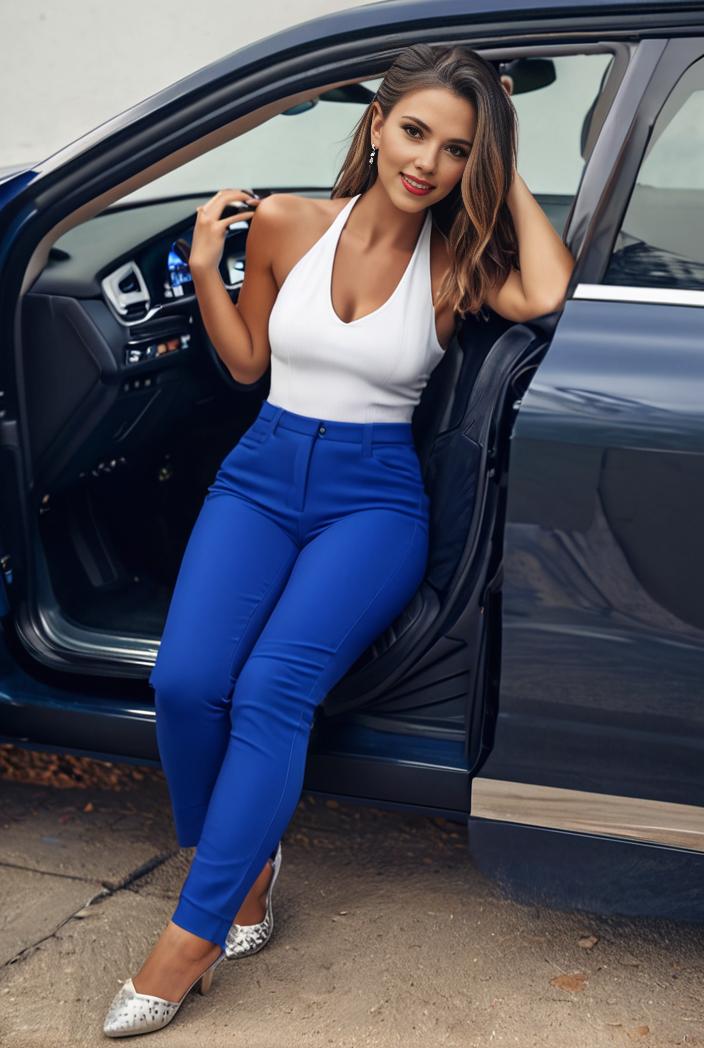 casual skinny jeans with ripped holes and slant pockets 102420