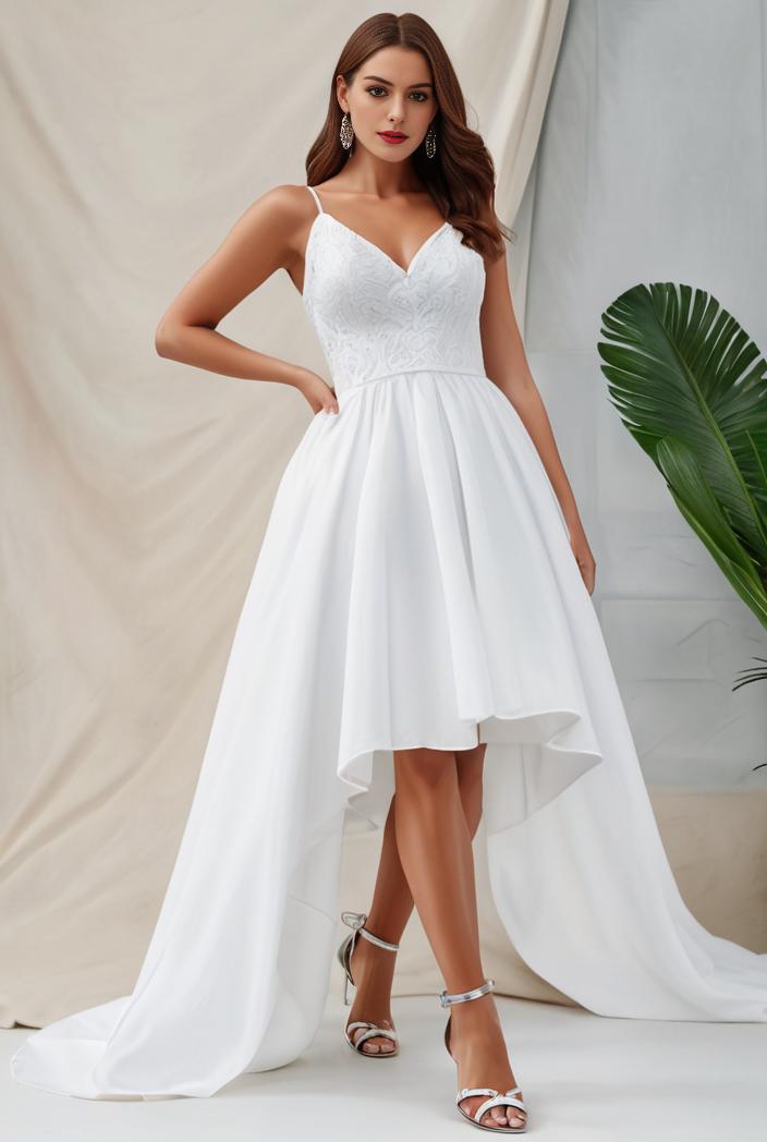 plus size sequin high low deep v neck tulle evening dresses 107269