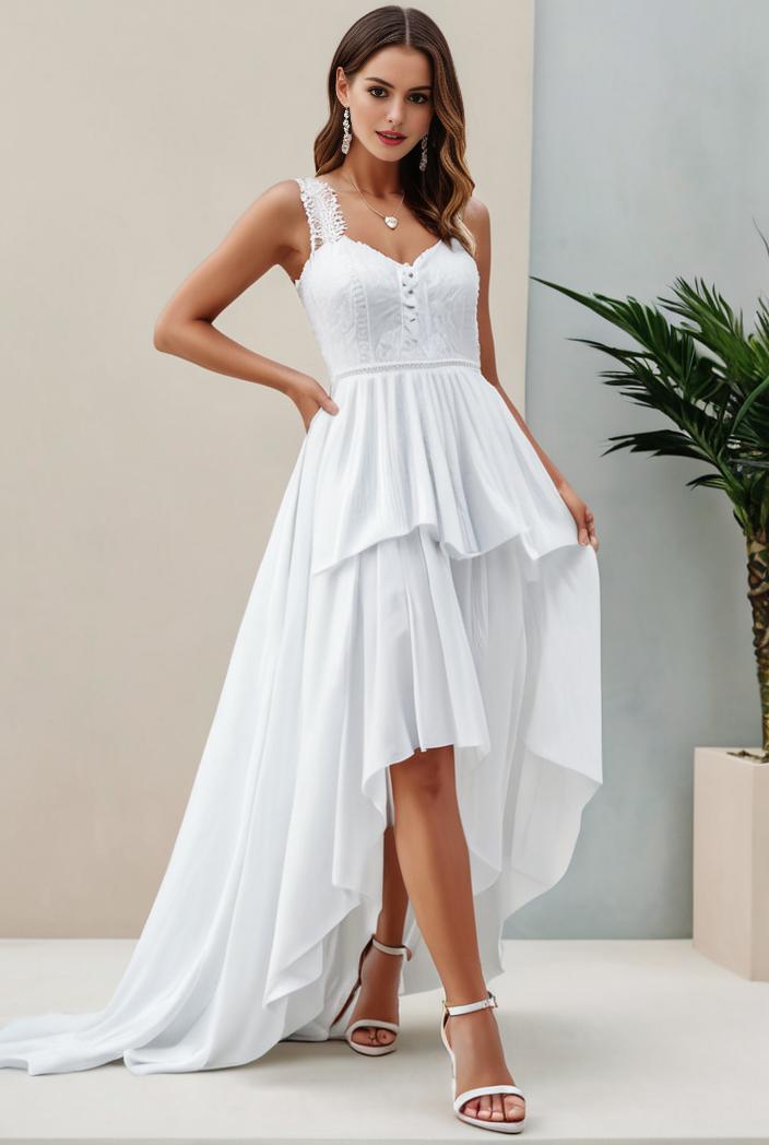 plus size sequin high low deep v neck tulle evening dresses 107271
