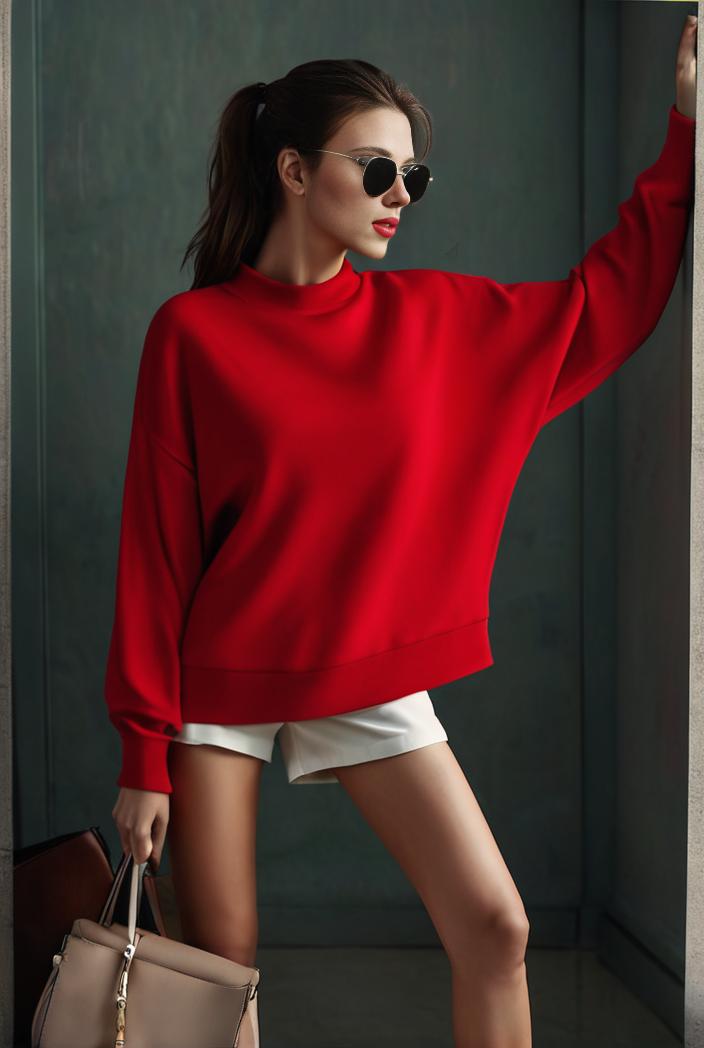 cozy letter print drop shoulder sweatshirt for women to stay stylish and warm during fall winter 105209