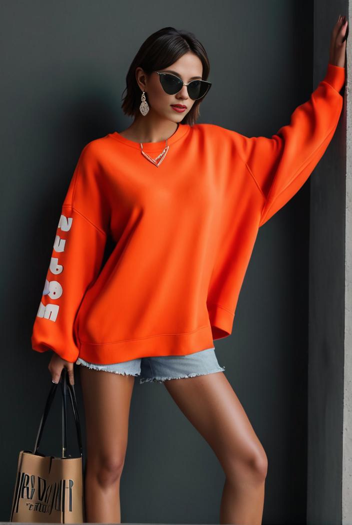 cozy letter print drop shoulder sweatshirt for women to stay stylish and warm during fall winter 105229