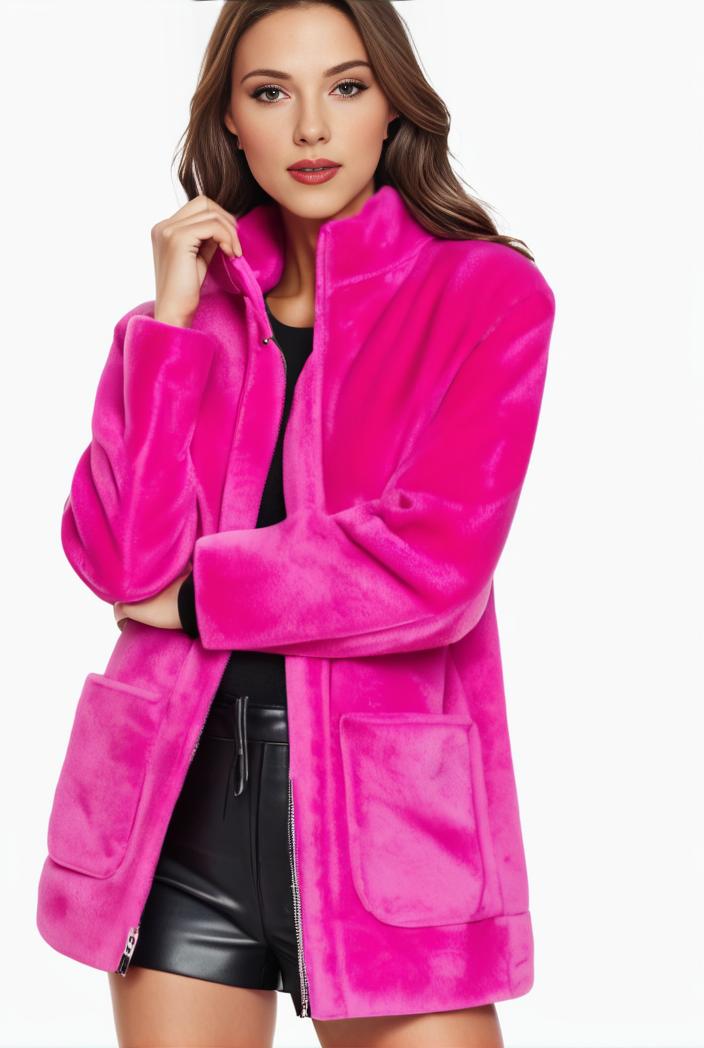 cozy winter teddy coat for women 105457