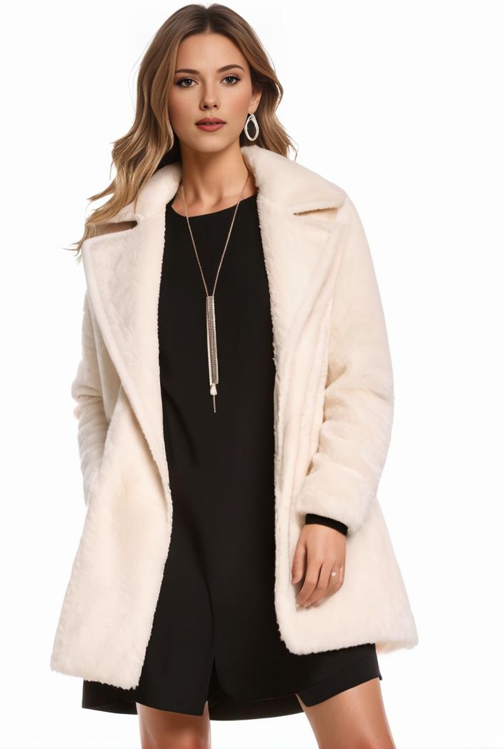 cozy winter teddy coat for women 105461