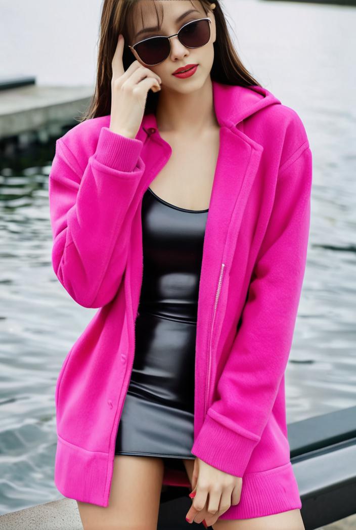 cozy winter teddy coat for women 105494