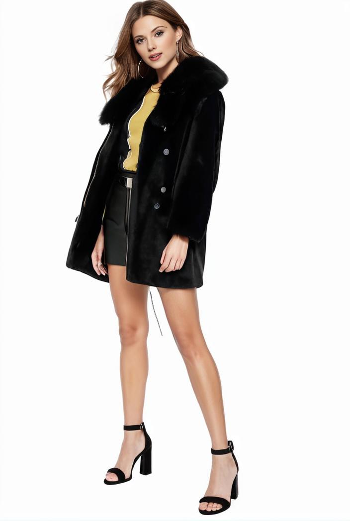 cozy winter teddy coat for women 105507