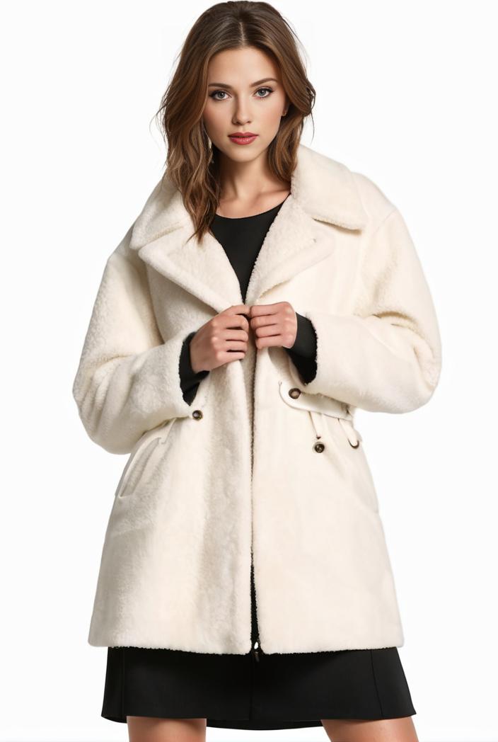 cozy winter teddy coat for women 105522