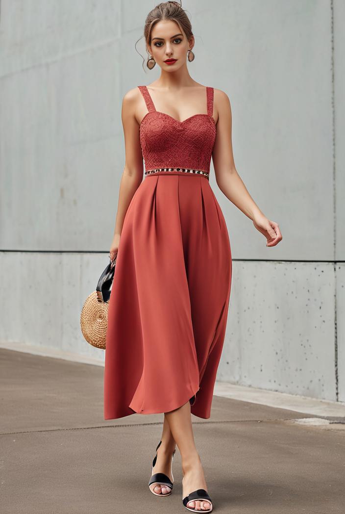 deep v neck lace chiffon bridesmaid dress with asymmetrical hem 116848