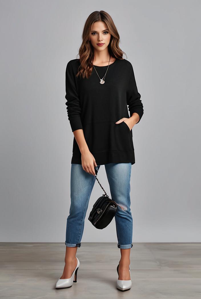 lapel neck blazer with button front stylish long sleeve jacket for office work women s apparel 116243