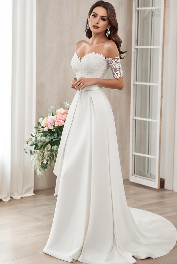 off shoulder spaghetti strap a line maternity dress 122542