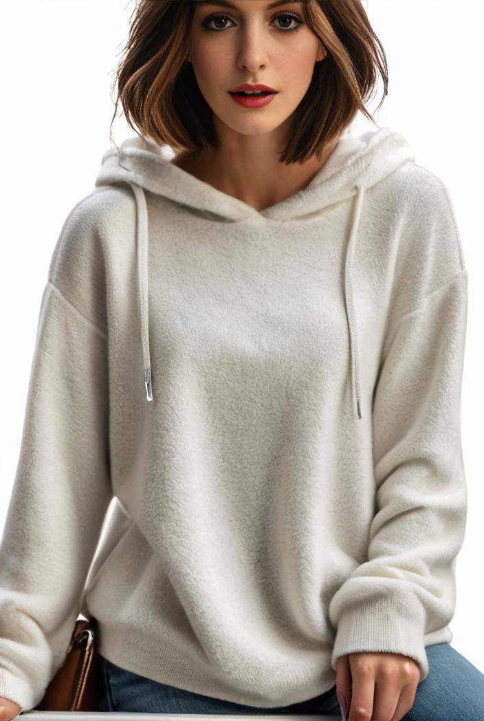 plus size casual hoodie women s plus solid ribbed long sleeve slight stretch hoodie drawstring sweatshirt 123884