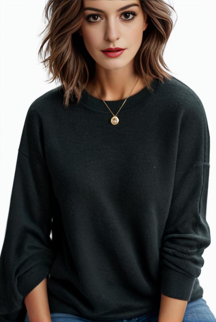 plus size casual hoodie women s plus solid ribbed long sleeve slight stretch hoodie drawstring sweatshirt 123889