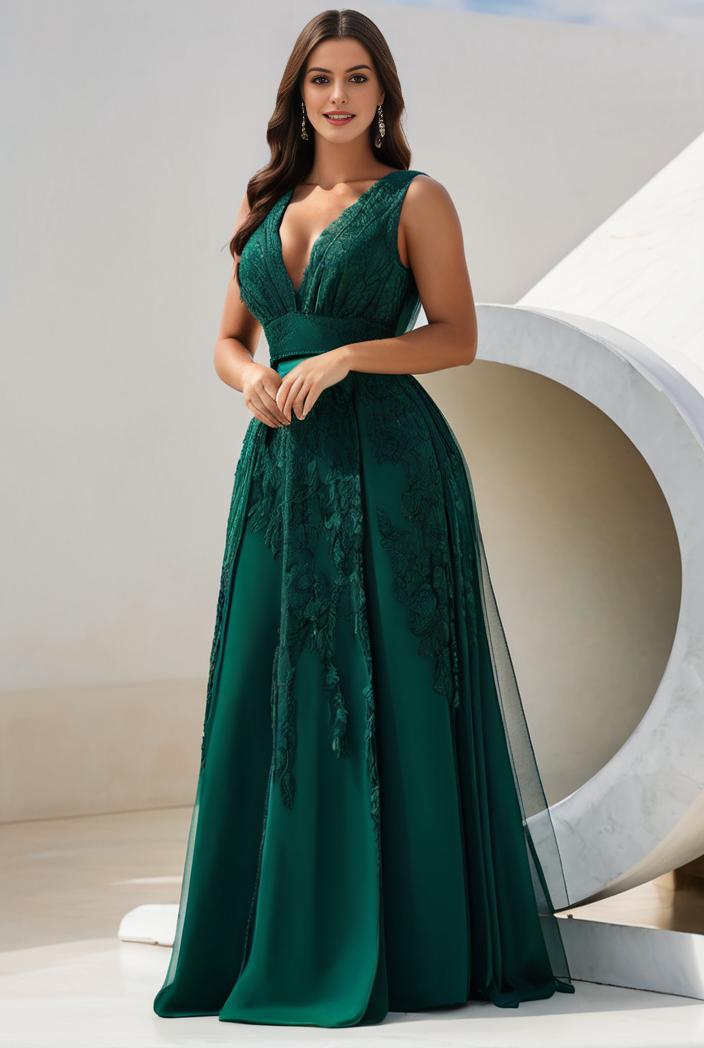 plus size floor length formal evening gowns for weddings 124313