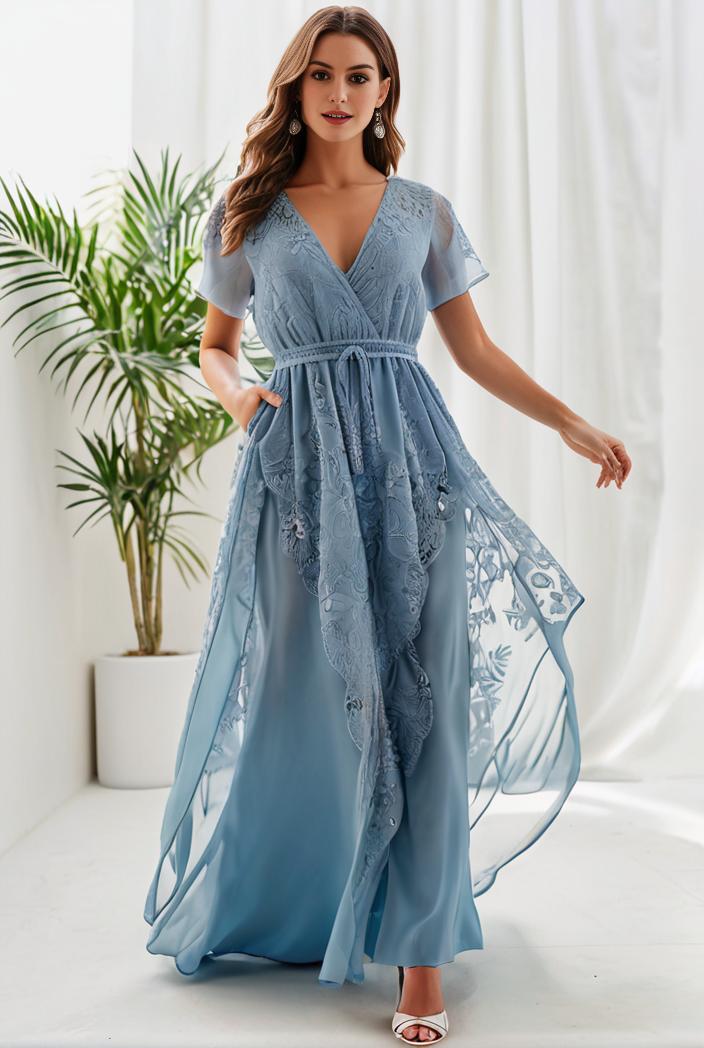 plus size floor length formal evening gowns for weddings 124389