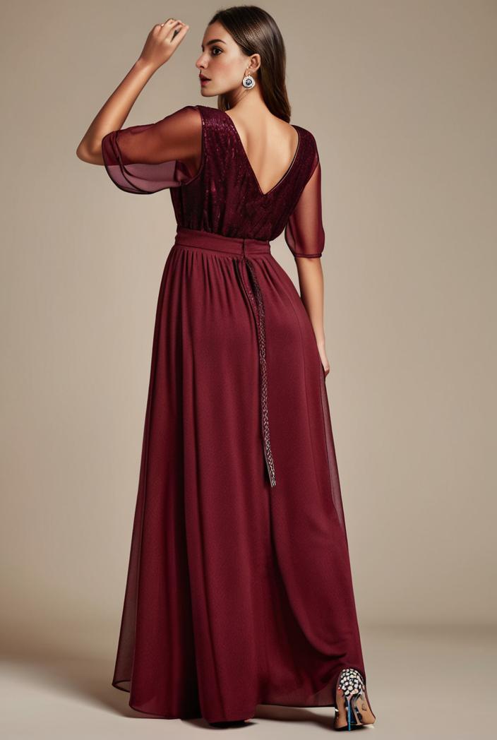 plus size floor length formal evening gowns for weddings 124396
