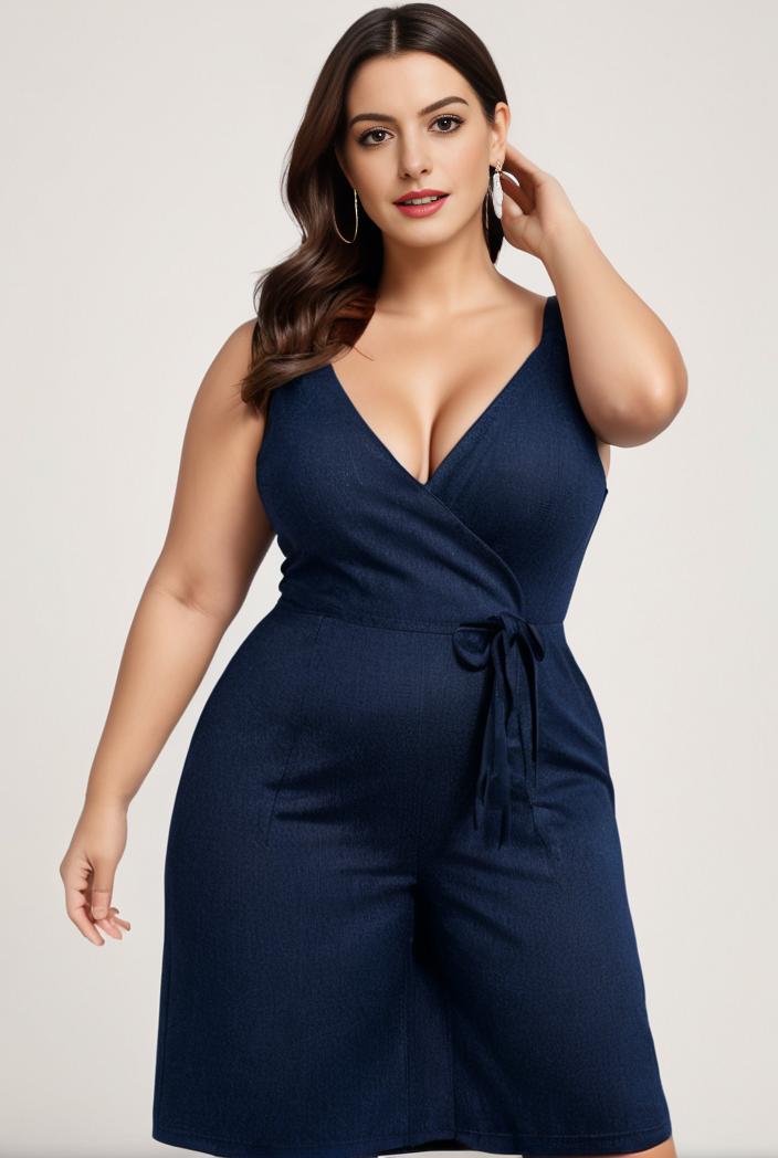 plus size shiny v neck side slit formal evening dress 126281
