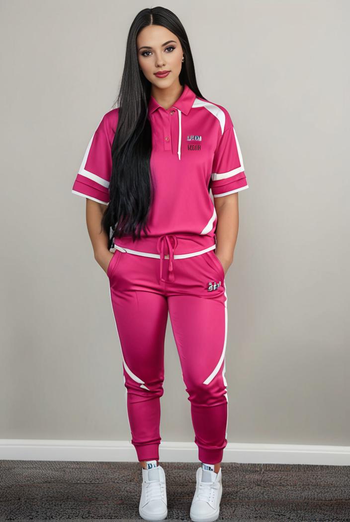 casual drawstring pants and hoodie combo set for women 136956