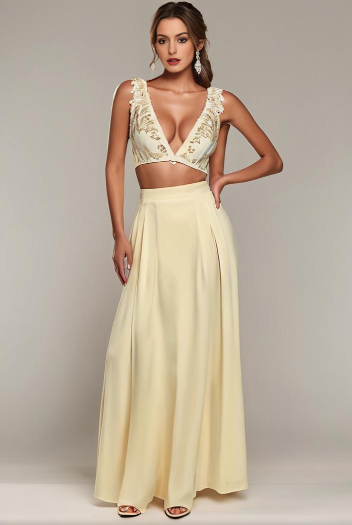 plus size sequin high low deep v neck tulle evening dresses 144471