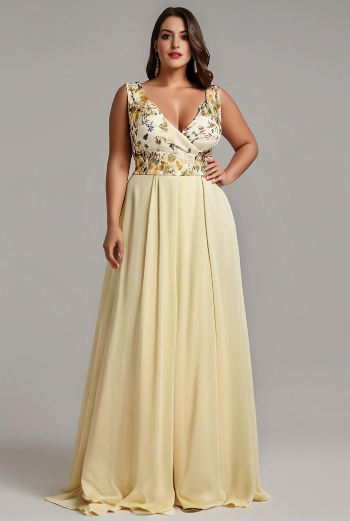 plus size sequin high low deep v neck tulle evening dresses 144474
