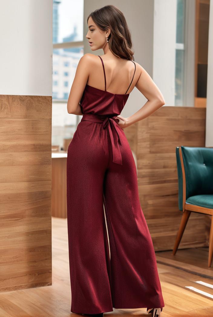 spaghetti strap 2 in 1 sheer evening dress 107387