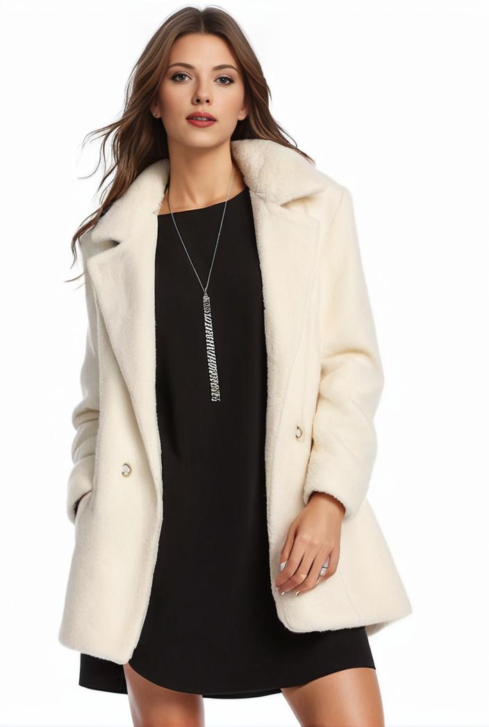 cozy winter teddy coat for women 140637