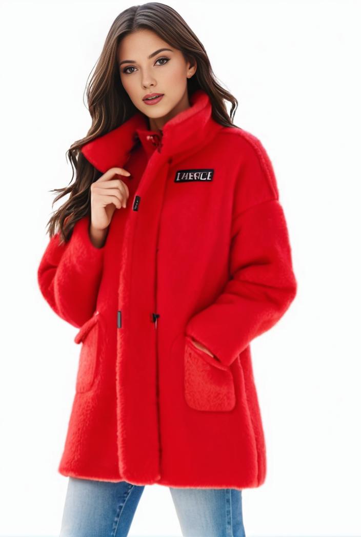 cozy winter teddy coat for women 140643