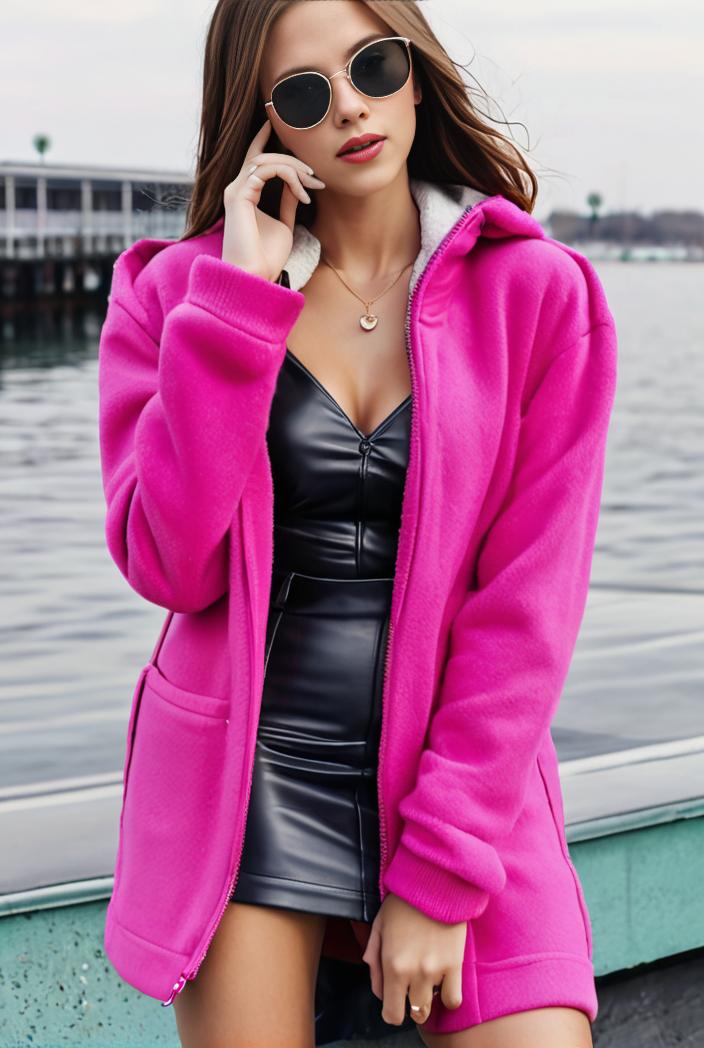 cozy winter teddy coat for women 140668