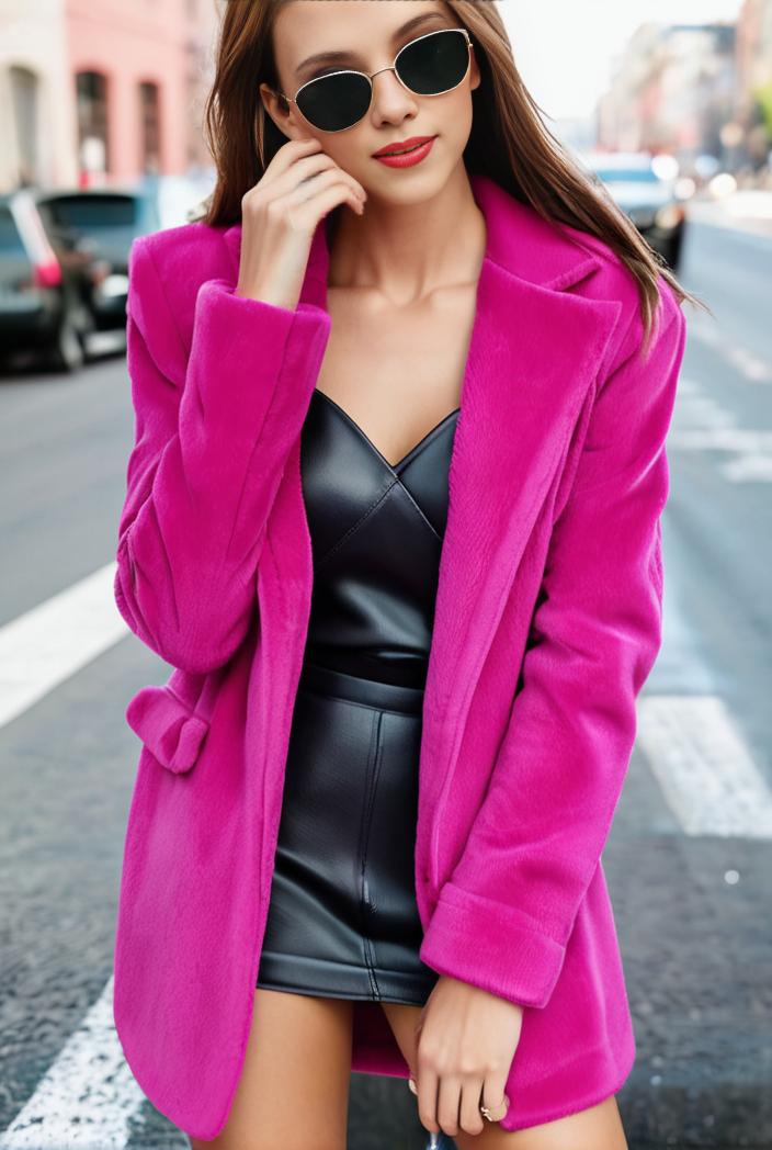 cozy winter teddy coat for women 140673