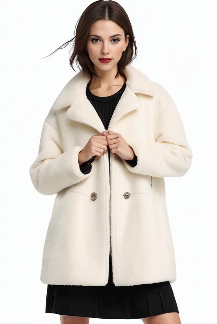cozy winter teddy coat for women 140693