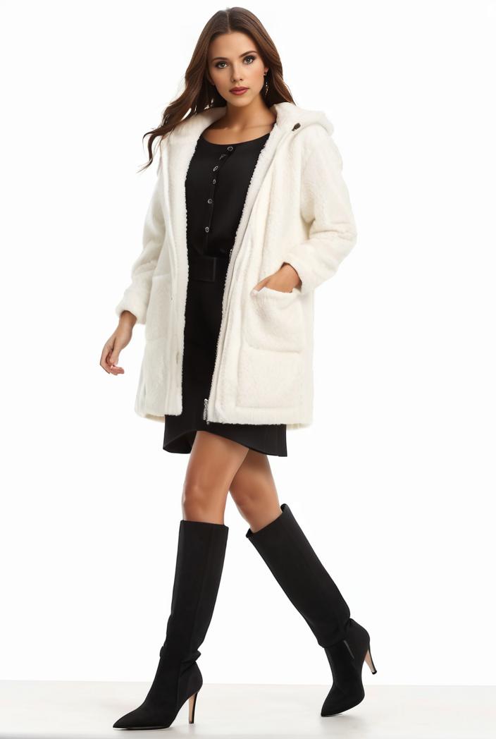 cozy winter teddy coat for women 140711