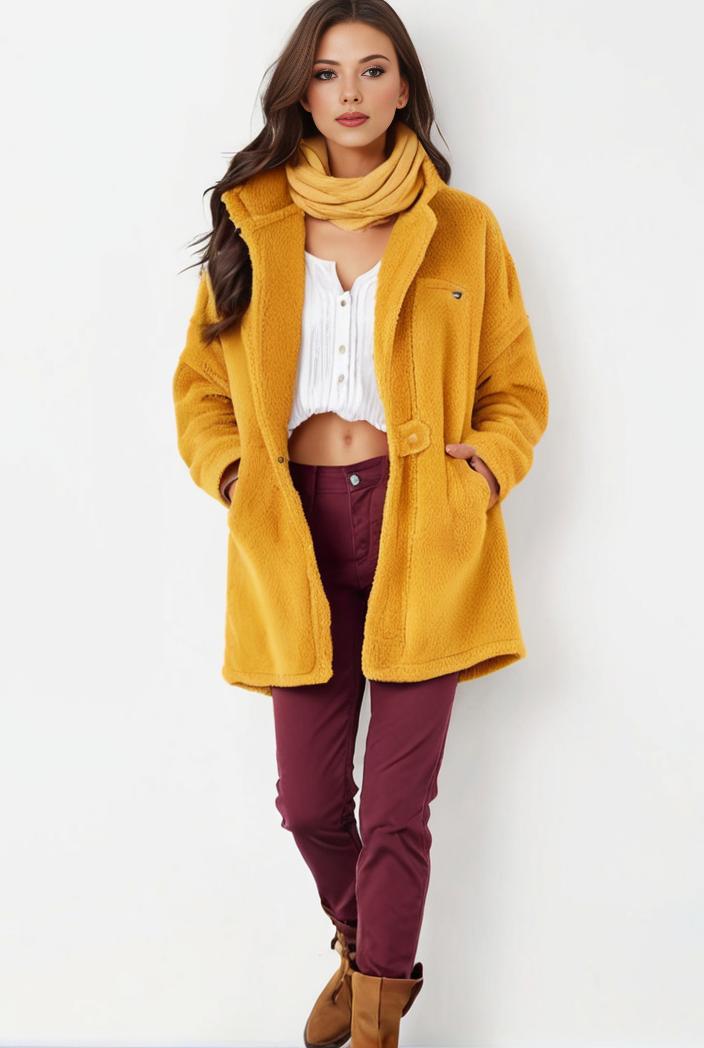 cozy winter teddy coat for women 140719