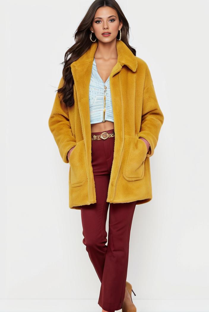 cozy winter teddy coat for women 140722