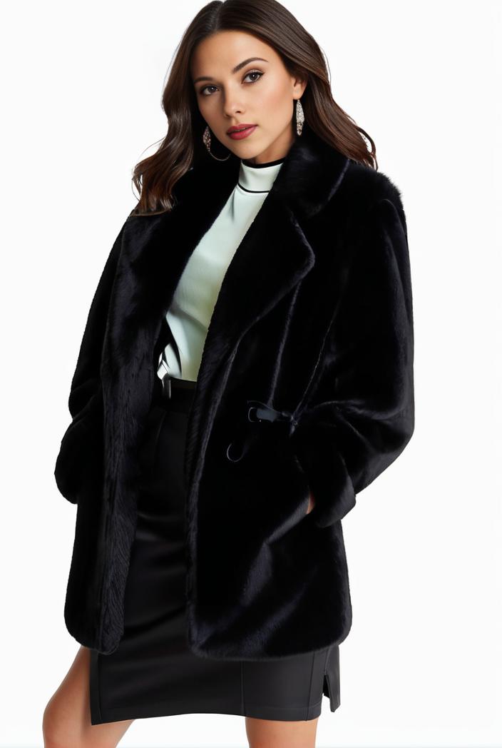 cozy winter teddy coat for women 140735