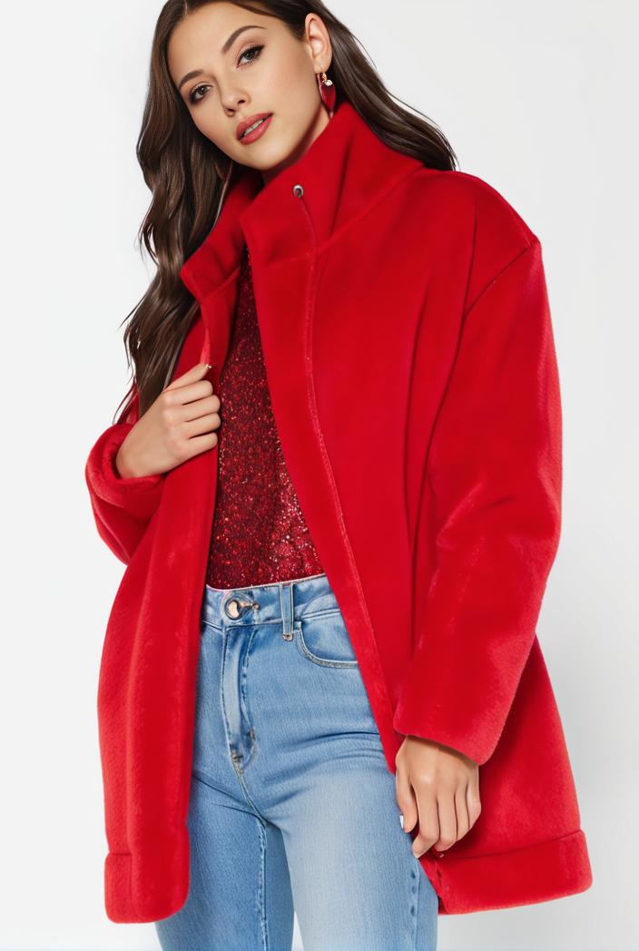 cozy winter teddy coat for women 140747
