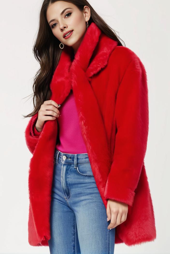 cozy winter teddy coat for women 140749
