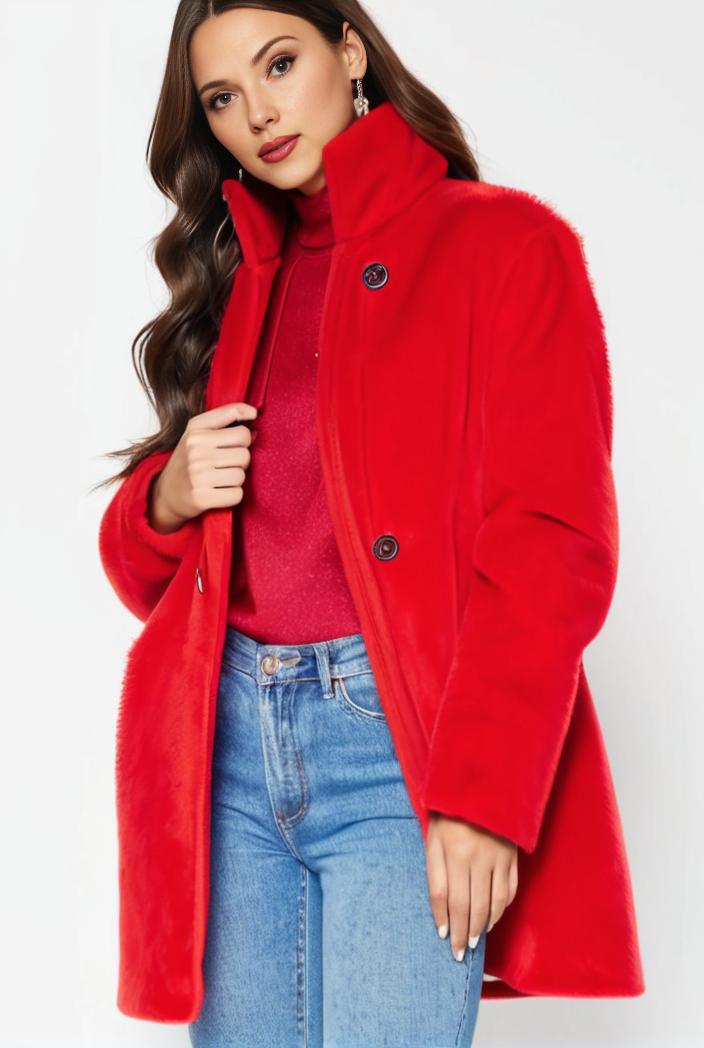 cozy winter teddy coat for women 140751