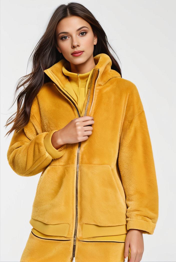 cozy winter teddy coat for women 140755