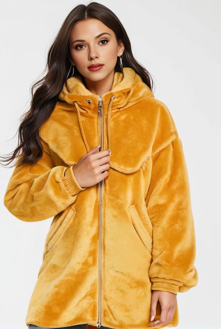 cozy winter teddy coat for women 140758