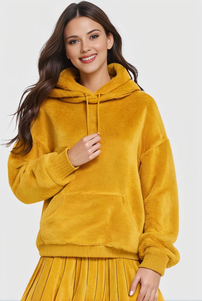 cozy winter teddy coat for women 140762