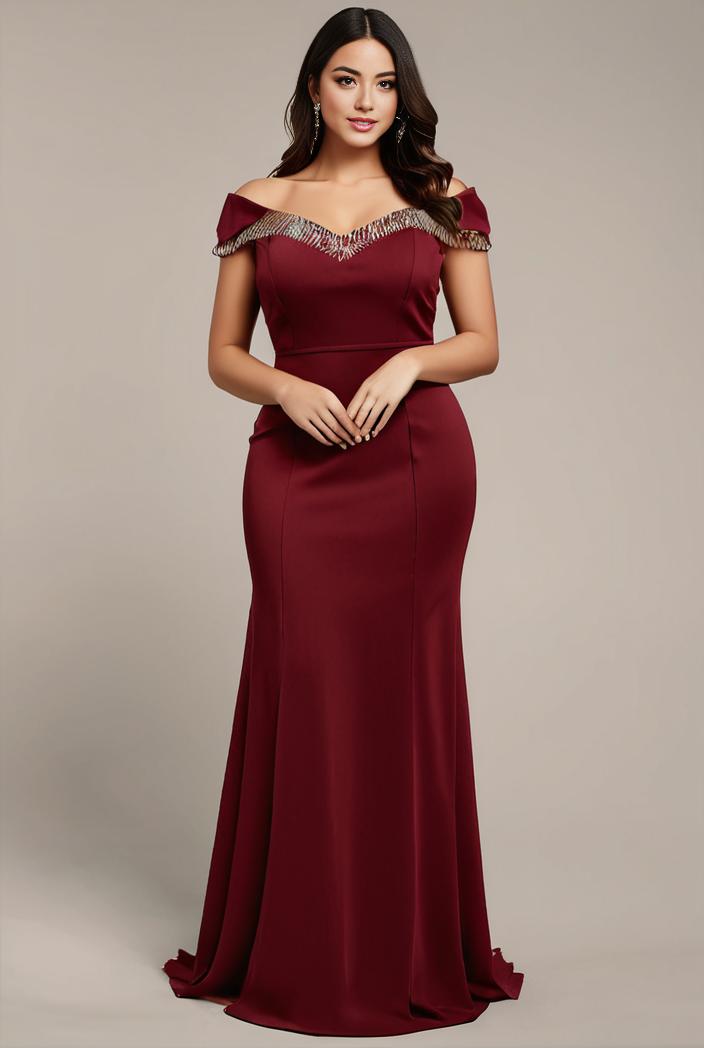 stylish plus size bodycon deep v neck sequin evening dress 107761
