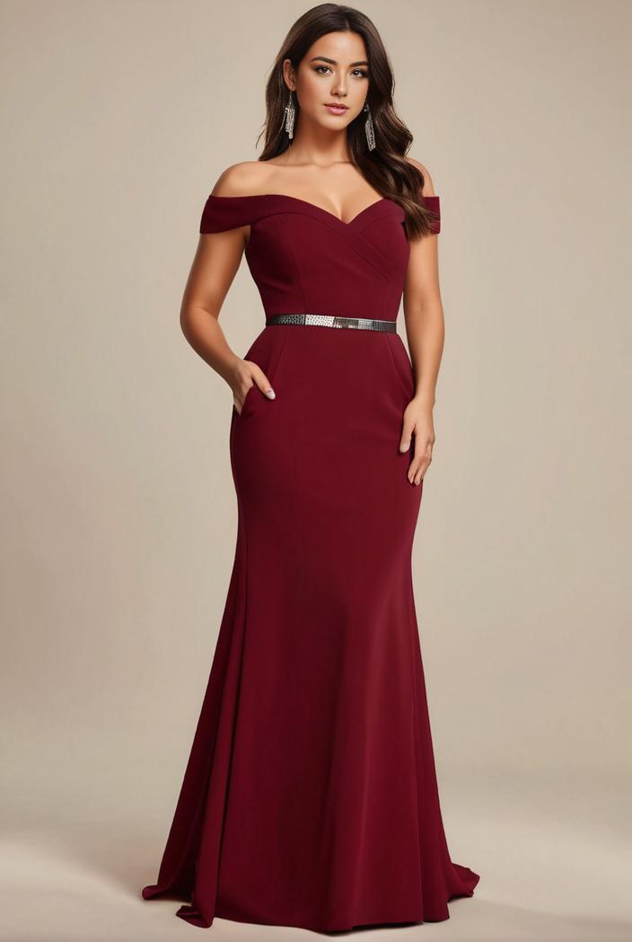 stylish plus size bodycon deep v neck sequin evening dress 107772