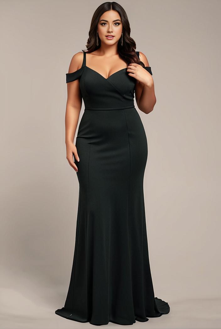 stylish plus size bodycon deep v neck sequin evening dress 107816