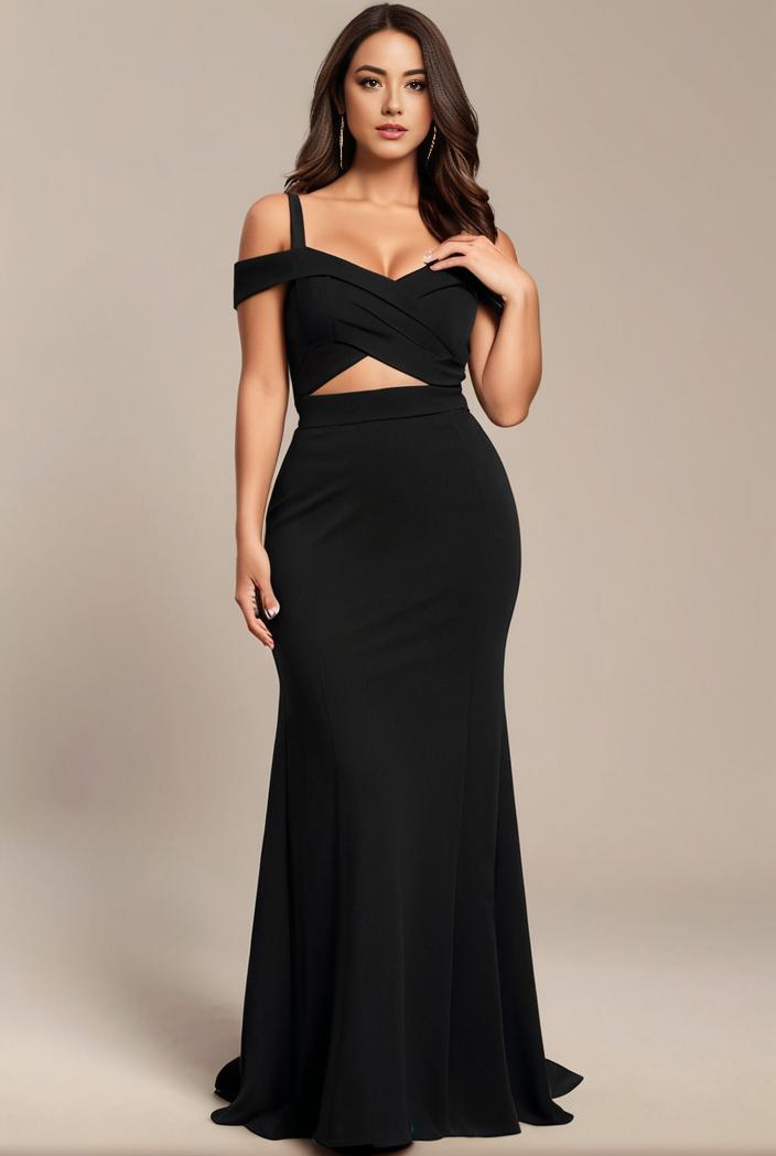stylish plus size bodycon deep v neck sequin evening dress 107817