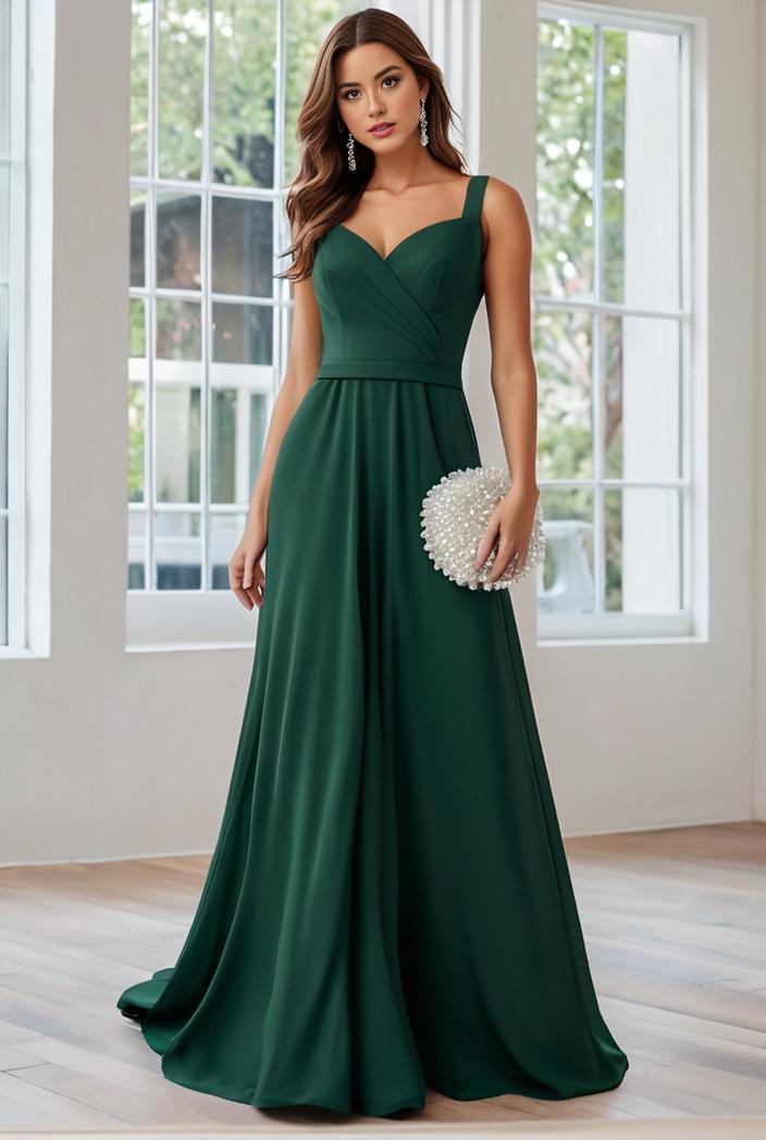 convertible chiffon lace open back spaghetti straps bridesmaid dress 111124