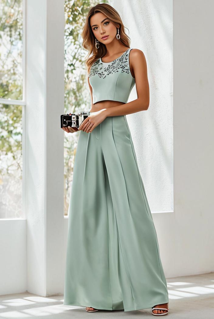 flowy chiffon one shoulder with three straps bridesmaid dress 115433