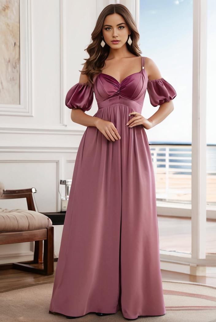 off shoulder spaghetti strap a line maternity dress 117404