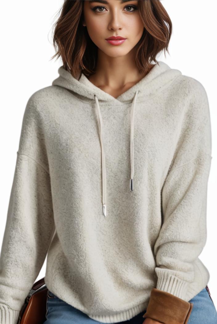 plus size casual hoodie women s plus solid ribbed long sleeve slight stretch hoodie drawstring sweatshirt 118669