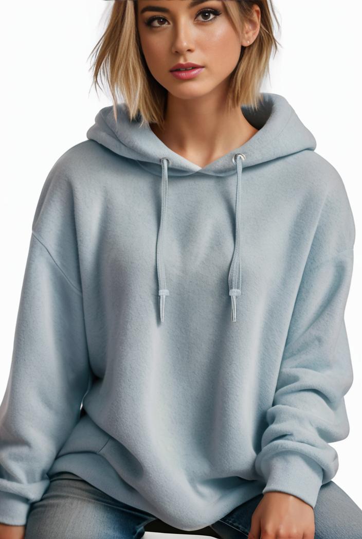 plus size casual hoodie women s plus solid ribbed long sleeve slight stretch hoodie drawstring sweatshirt 118696