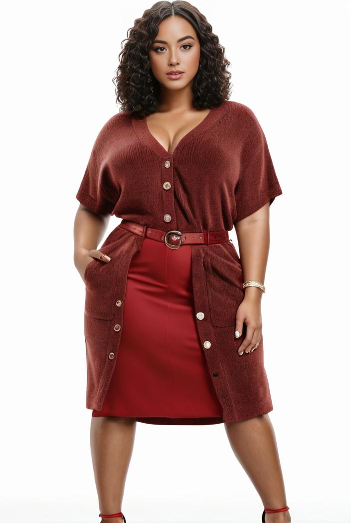 plus size faith letter print short sleeve midi dress with pockets women s plus slight stretch casual dress 118973