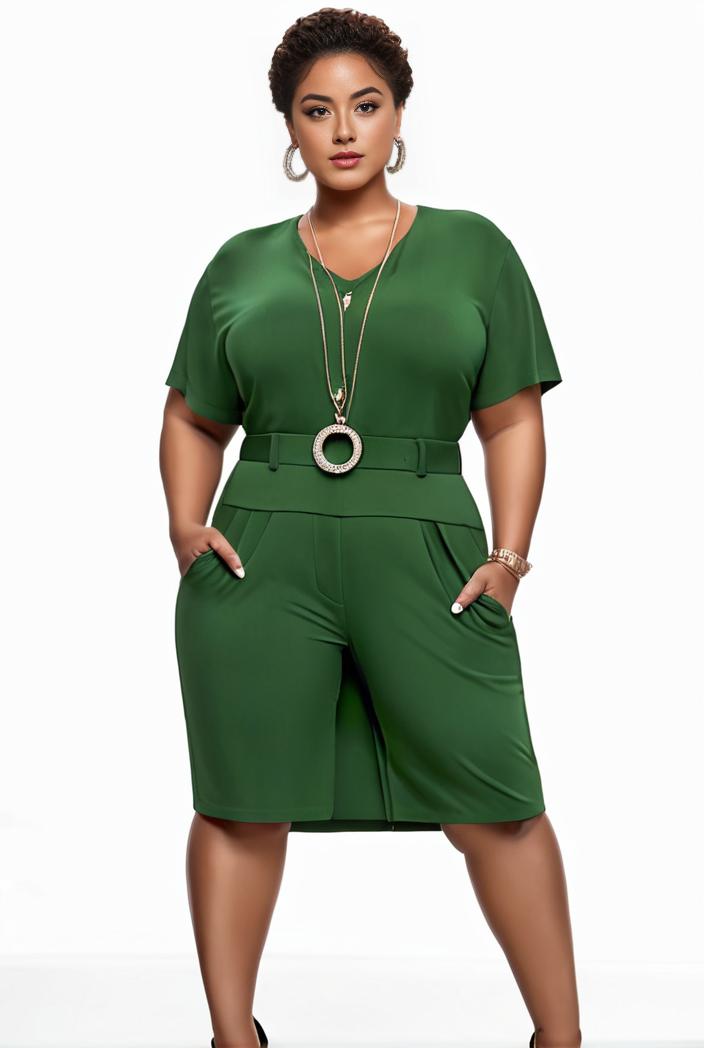 plus size faith letter print short sleeve midi dress with pockets women s plus slight stretch casual dress 118984