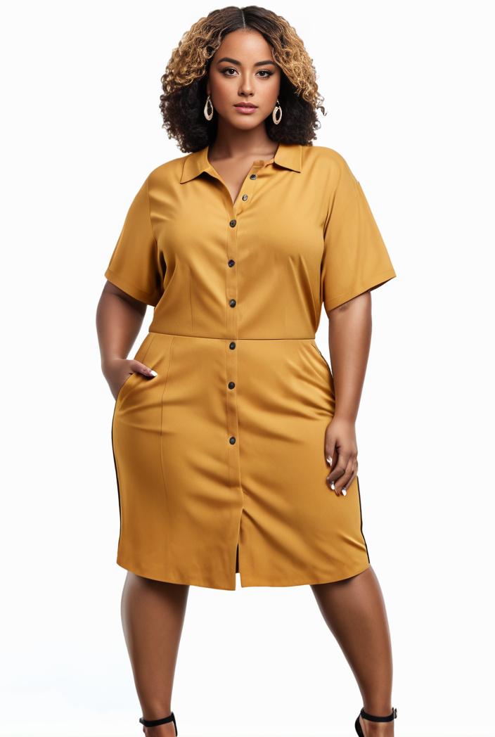 plus size faith letter print short sleeve midi dress with pockets women s plus slight stretch casual dress 119003